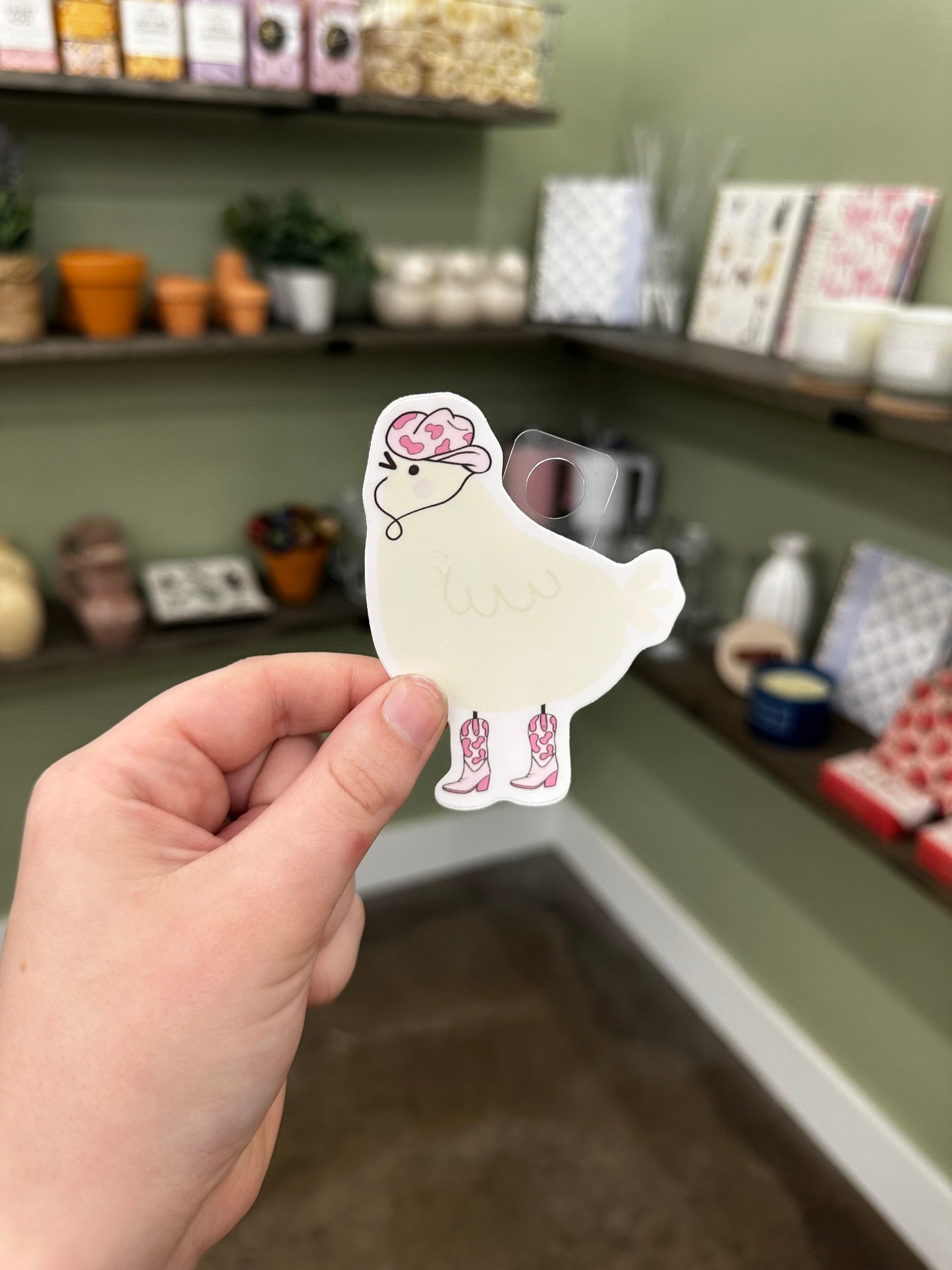 Cowgirl Chick Sticker
